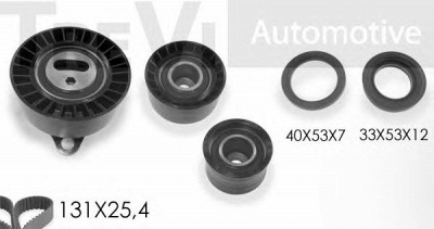TREVI AUTOMOTIVE kd1181s -  Комплект ремня ГРМ